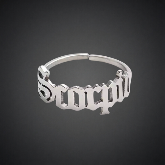 Ateloriac Ring: Gothic Signature