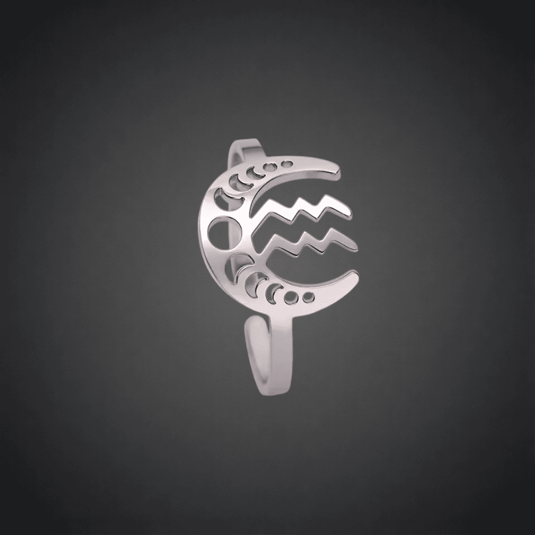 Ateloriac Ring: Moon Sign