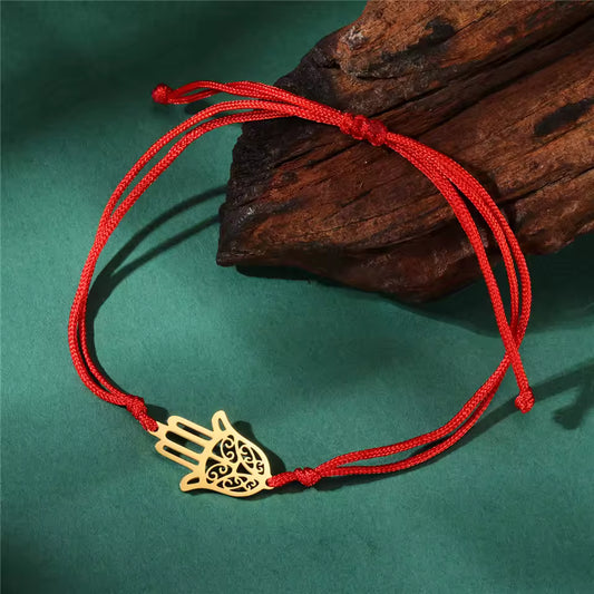 Ateloraic Bracelet: Hamsa Protection
