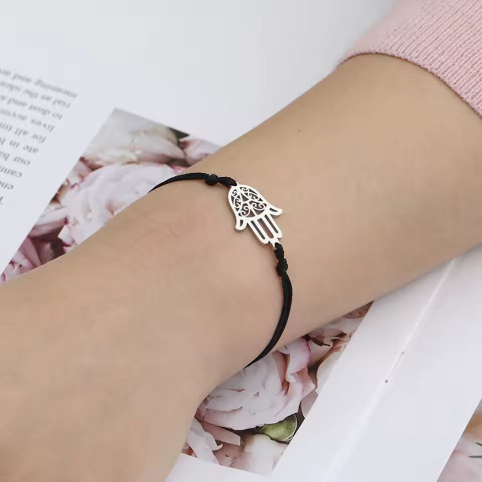 Ateloraic Bracelet: Hamsa Protection