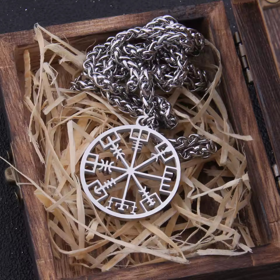 Ateloriac Pendant: Vegvísir