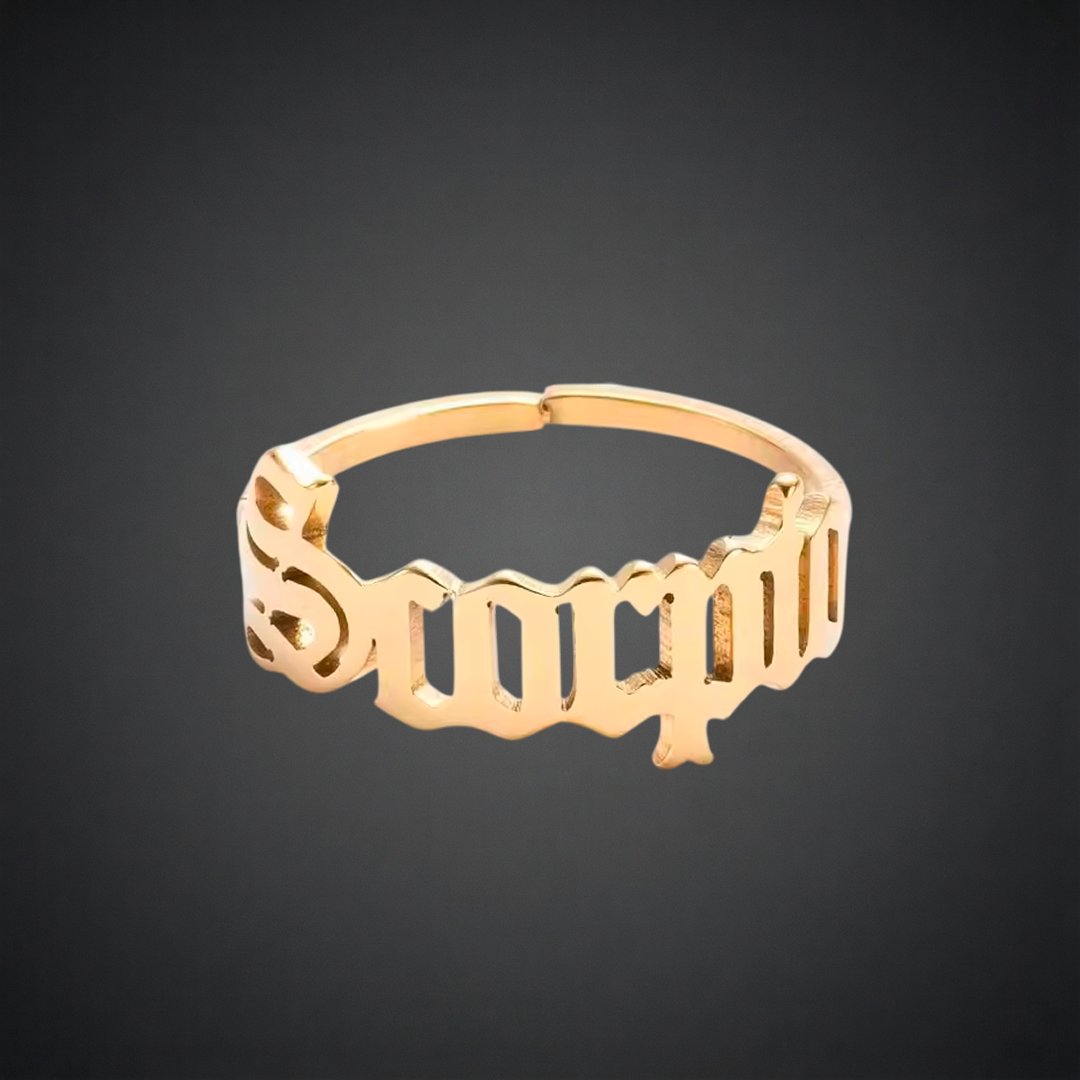 Ateloriac Ring: Gothic Signature