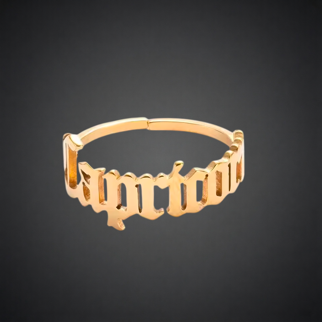 Ateloriac Ring: Gothic Signature