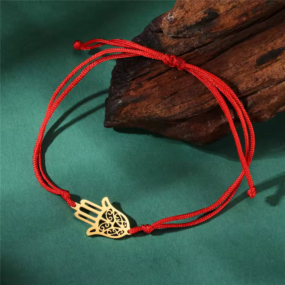 Ateloraic Bracelet: Hamsa Protection