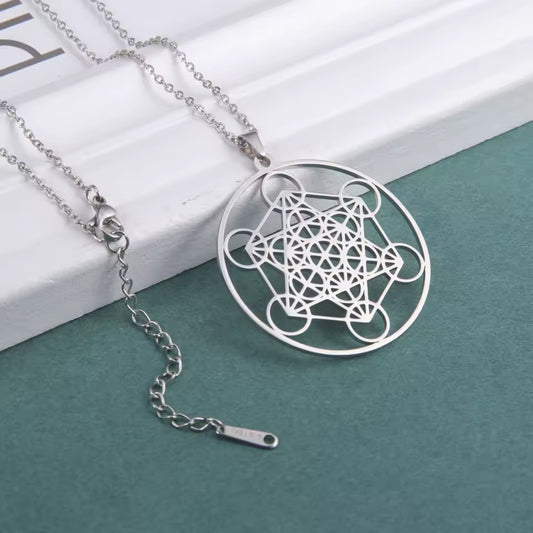 Ateloriac Pendant: Geometry of the Universe (Metatron’s Cube)