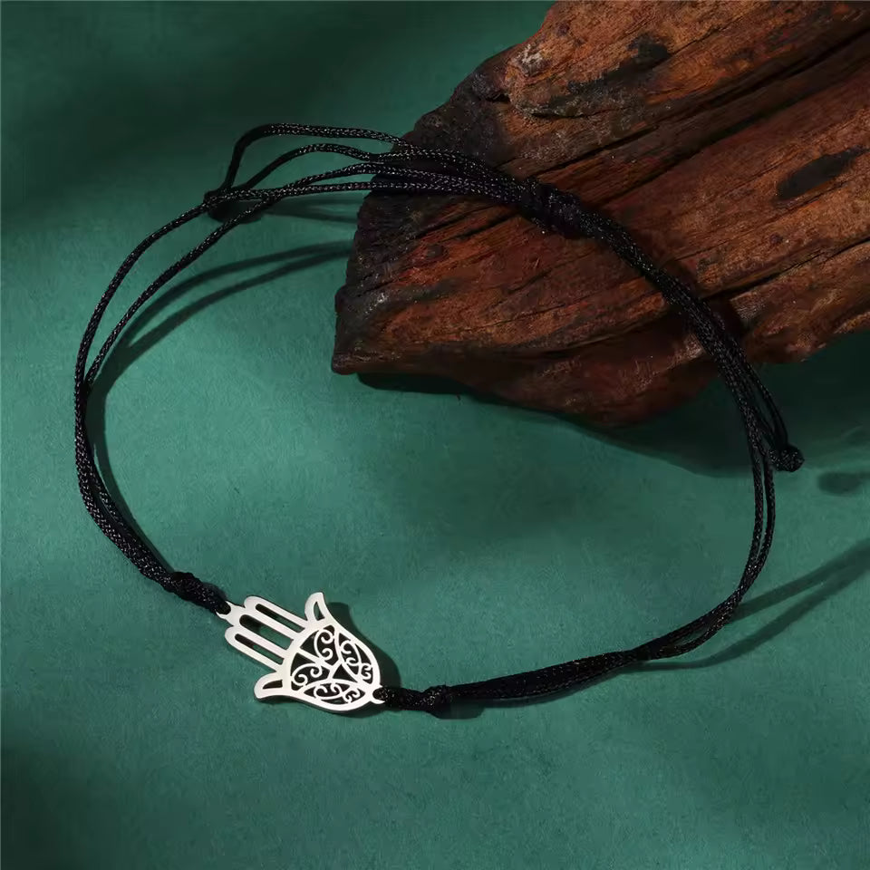 Ateloraic Bracelet: Hamsa Protection