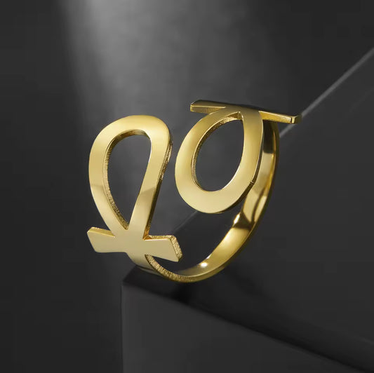 Ateloriac Ring: Sleutel van het Leven (Ankh)